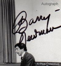 Barry Newman as Tony Petrocelli - Autograph