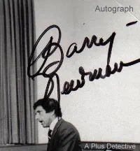 Barry Newman as Tony Petrocelli - Autograph