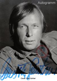 Claus Theo Gärtner - Autogramm als Josef Matula