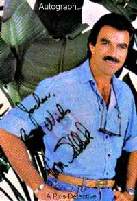 Tom Selleck - Autograph